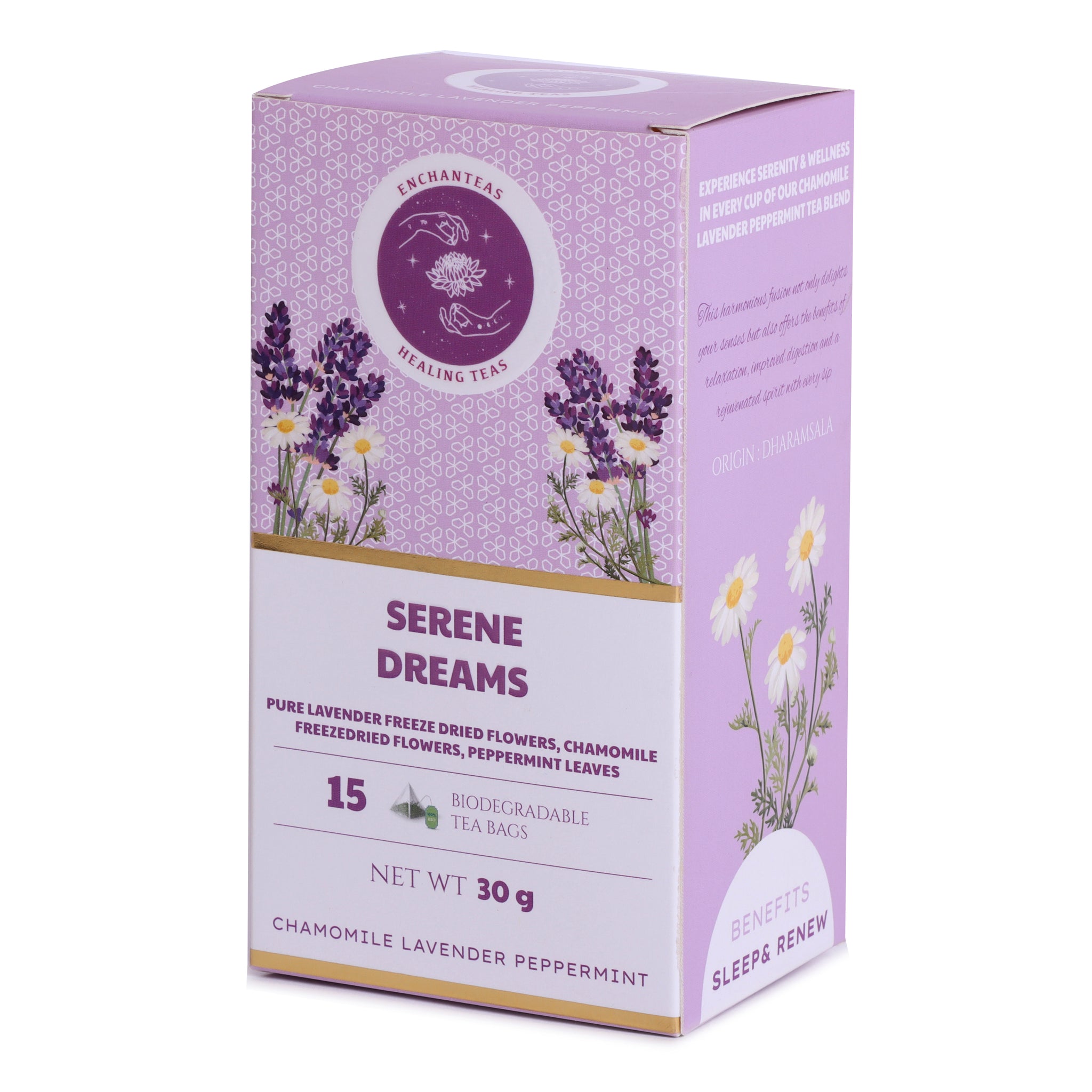 Serene Dreams | Caffeine Free | 15 Tea Bags | 30gm