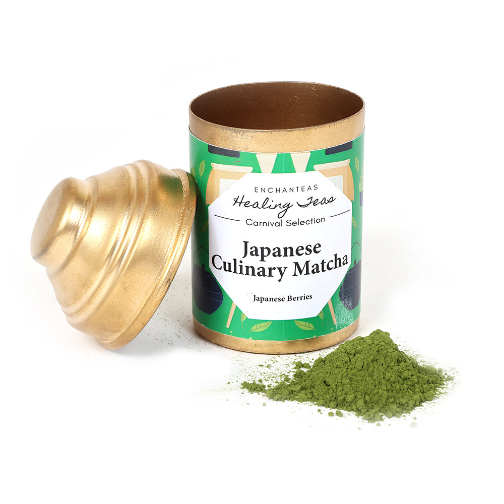 Japanese Matcha - Uji Origin, 30g Tin Caddy - Premium Green Tea Experi